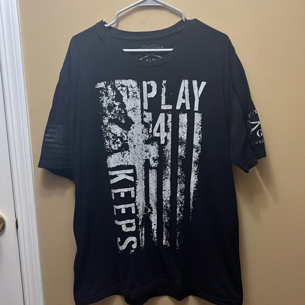 Grunt Style Brand Play 4 Keeps T-Shirt Size Youth XXL